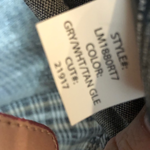 Liverpool Women's Plaid Blazer - Gray and Brown - Picture 11 of 16